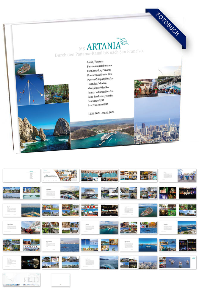 ART338_ Durch den Panama-Kanal bis nach San Francisco mit MS Artania 15.01.2024 - 02.02.2024