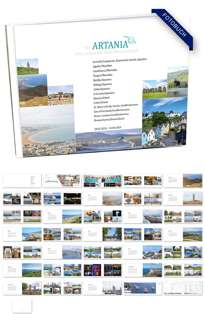 ART344_ Von Lanzarote zum Weserstrand mit MS Artania 28.05.2024 - 14.06.2024