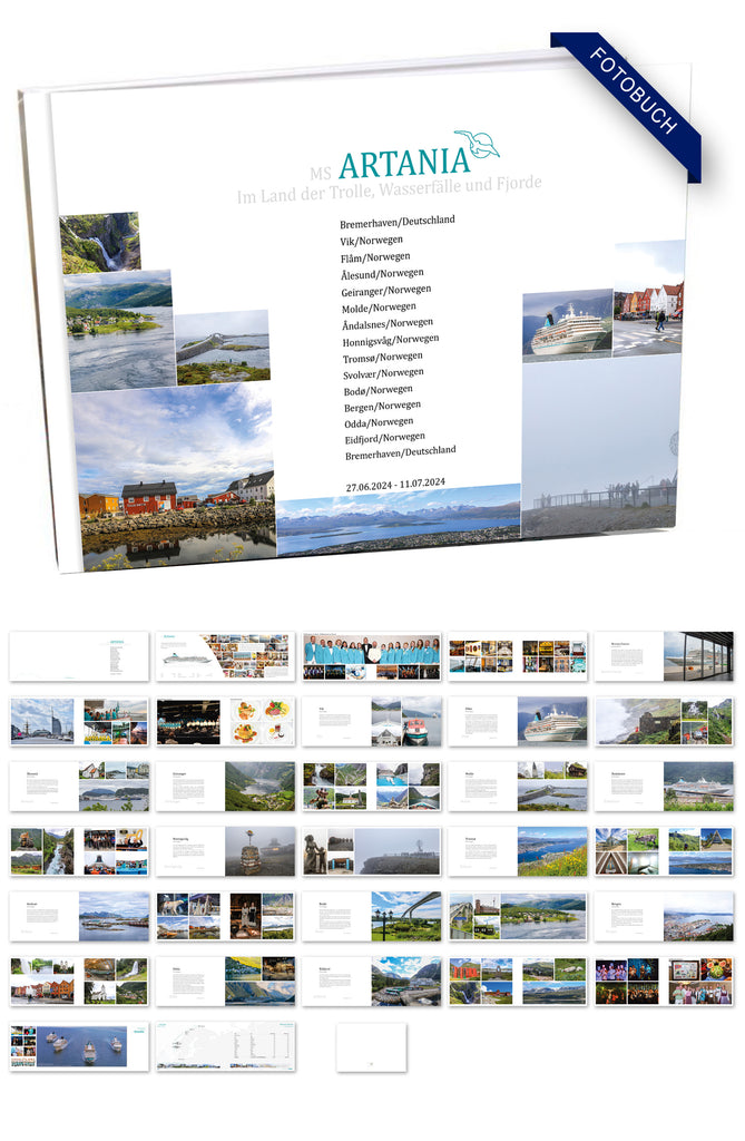 ART347_ Im Land der Trolle, Wasserfälle und Fjorde mit MS Artania  27.06.2024 - 11.07.2024