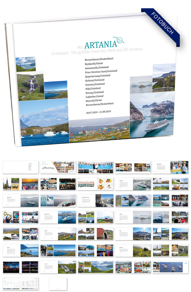 ART349_ Grönland - Die größte Insel der Welt mit MS Artania 28.07.2024 - 21.08.2024