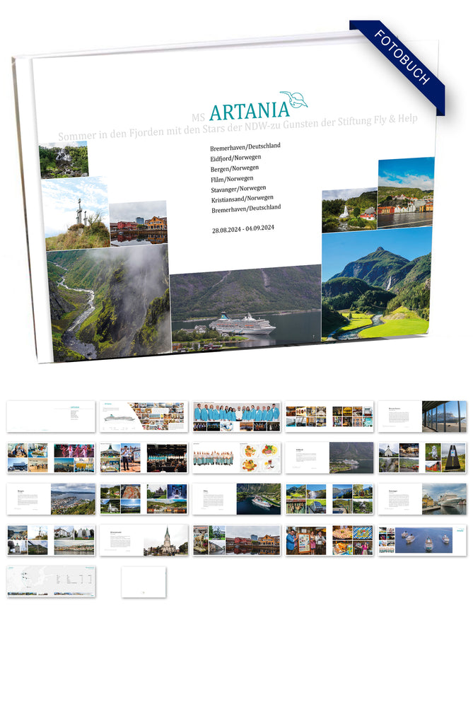 ART351_ Sommer in den Fjorden mit den Stars der NDW-zu Gunsten der Stiftung Fly & Help mit MS Artania 28.08.2024 - 04.09.2024