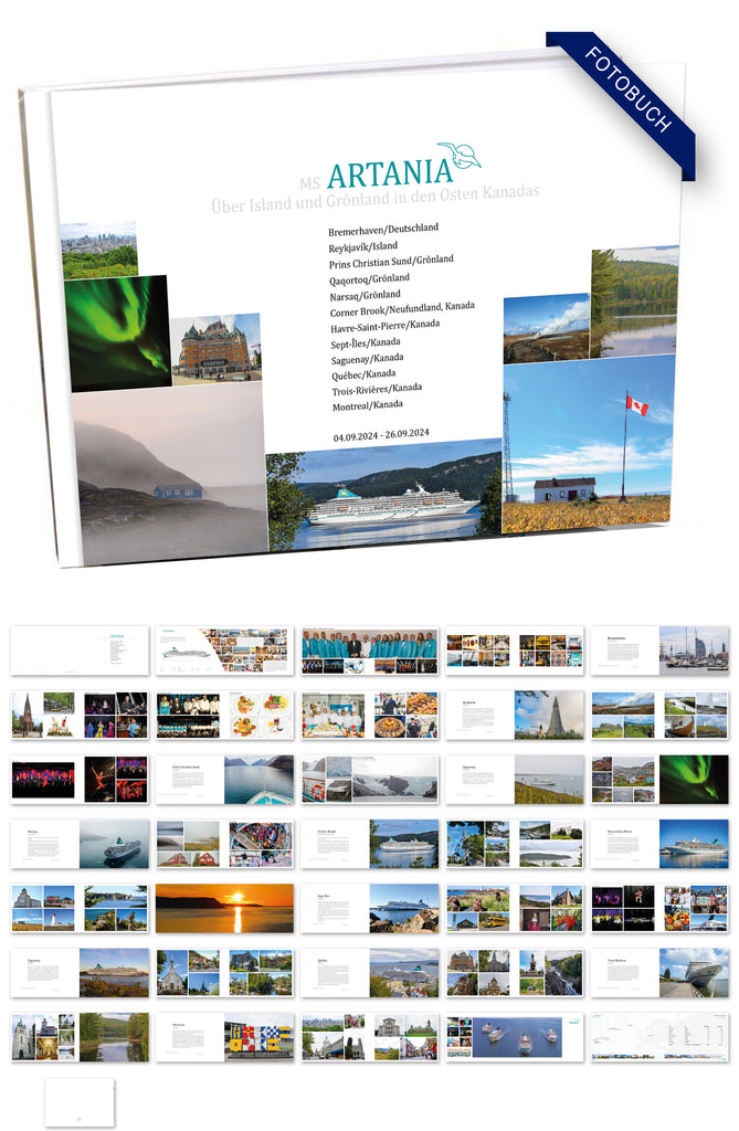 ART353_ Über Island und Grönland in den Osten Kanadas mit MS Artania 04.09.2024 - 26.09.2024