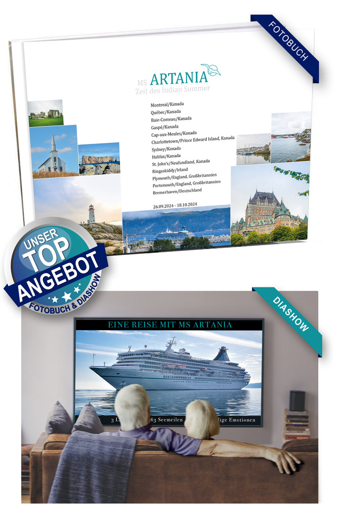 ART354_ Zeit des Indian Summer mit MS Artania 26.09.2024 - 18.10.2024