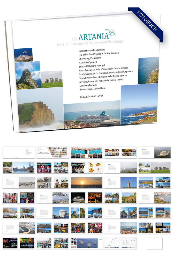 ART355_ Kurs auf die Inseln des ewigen Frühlings mit MS Artania 18.10.2024 - 06.11.2024