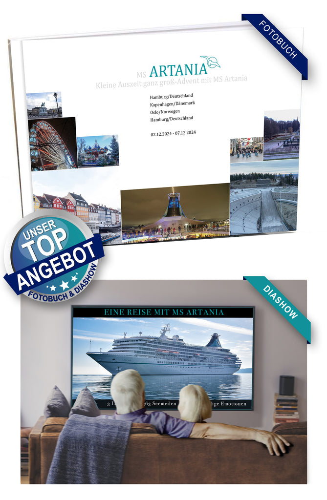 ART357_ Kleine Auszeit ganz groß-Advent mit MS Artania 02.12.2024 - 07.12.2024