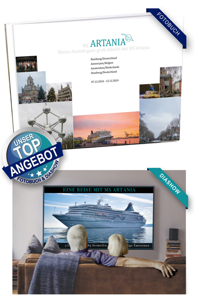 ART358_ Kleine Auszeit ganz groß-Advent mit MS Artania 07.12.2024 - 12.12.2024