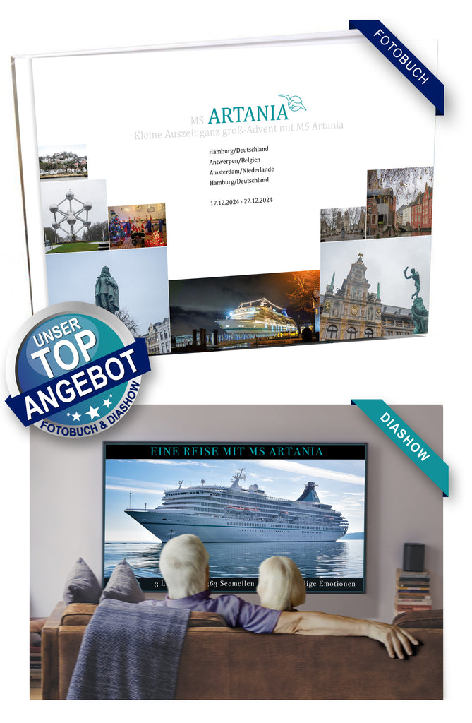 ART360_ Kleine Auszeit ganz groß-Advent mit MS Artania 17.12.2024 - 22.12.2024