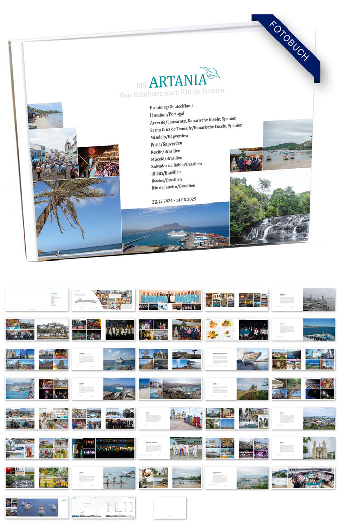 ART363_ Von Hamburg nach Rio de Janeiro mit MS Artania 22.12.2024 - 14.01.2025