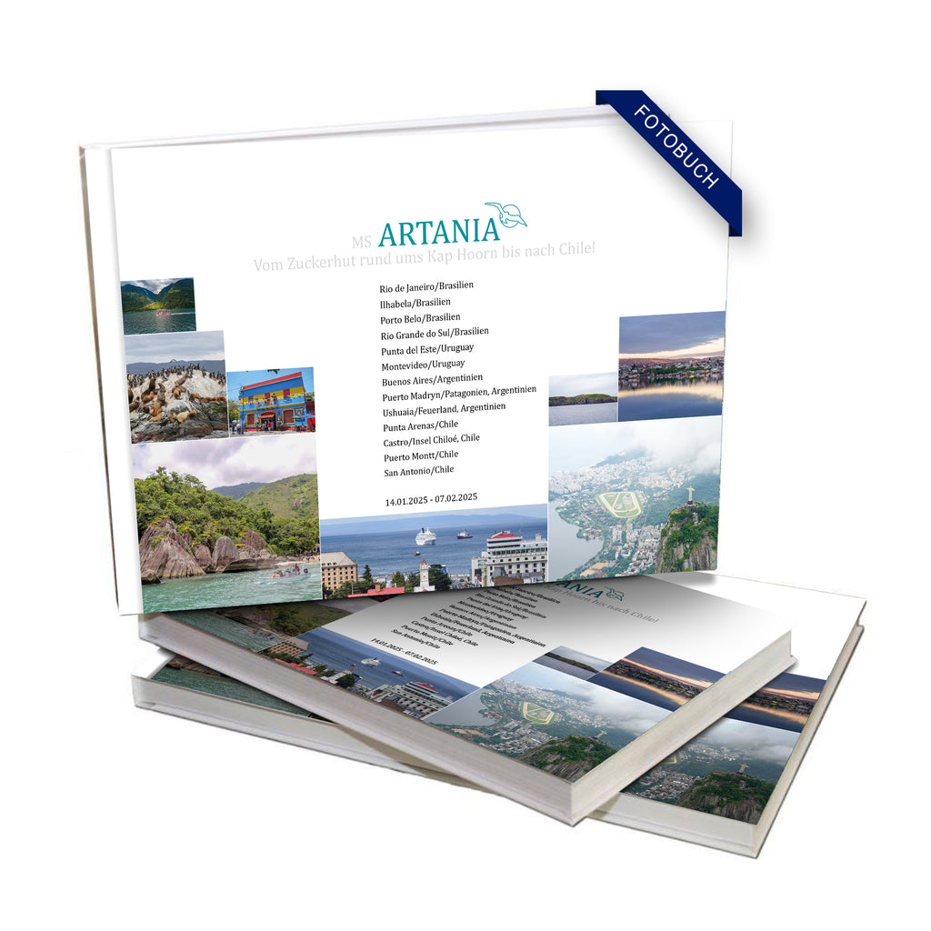 ART364_ Vom Zuckerhut rund ums Kap Hoorn bis nach Chile mit MS Artania 14.01.2025 - 07.02.2025