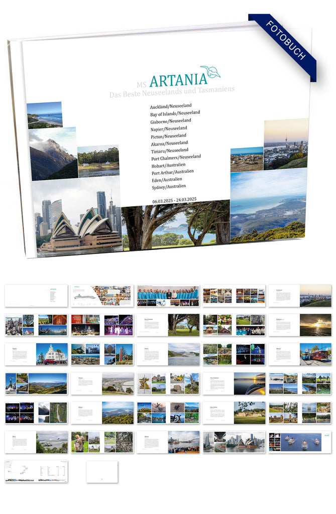 ART366_ Das Beste Neuseelands und Tasmaniens mit MS Artania 06.03.2025 - 24.03.2025