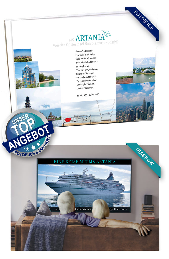 ART368_ Von der Götterinsel Bali bis nach Südafrika mit MS Artania 16.04.2025 - 12.05.2025