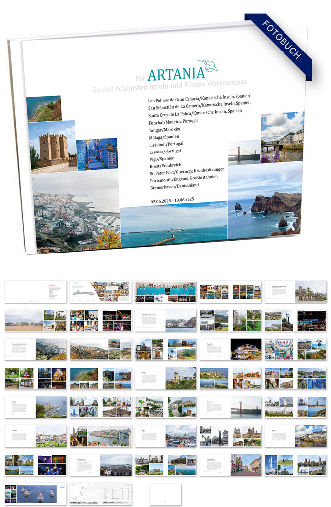 ART370_ Zu den schönsten Inseln und Küsten Westeuropas mit MS Artania 02.06.2025 - 19.06.2025