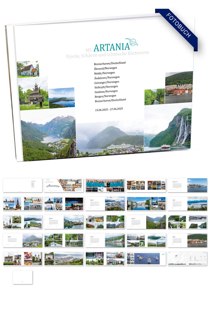 ART371_ Fjorde, Schären und schmucke Küstenorte mit MS Artania 19.06.2025 - 27.06.2025