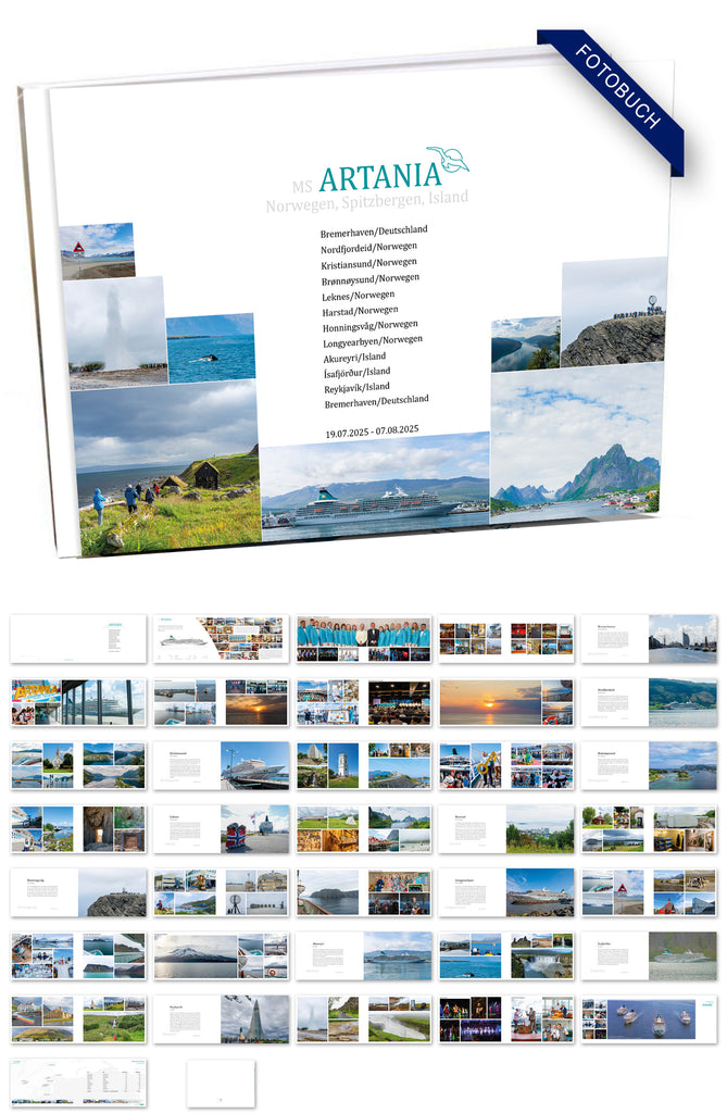 ART374_ Norwegen, Spitzbergen, Island mit MS Artania 19.07.2025 - 07.08.2025