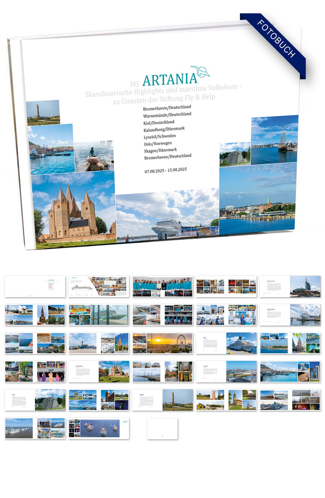 ART375_ Skandinavische Highlights und maritime Volksfeste - zu Gunsten der Stiftung Fly & Help mit MS Artania 07.08.2025 - 15.08.2025