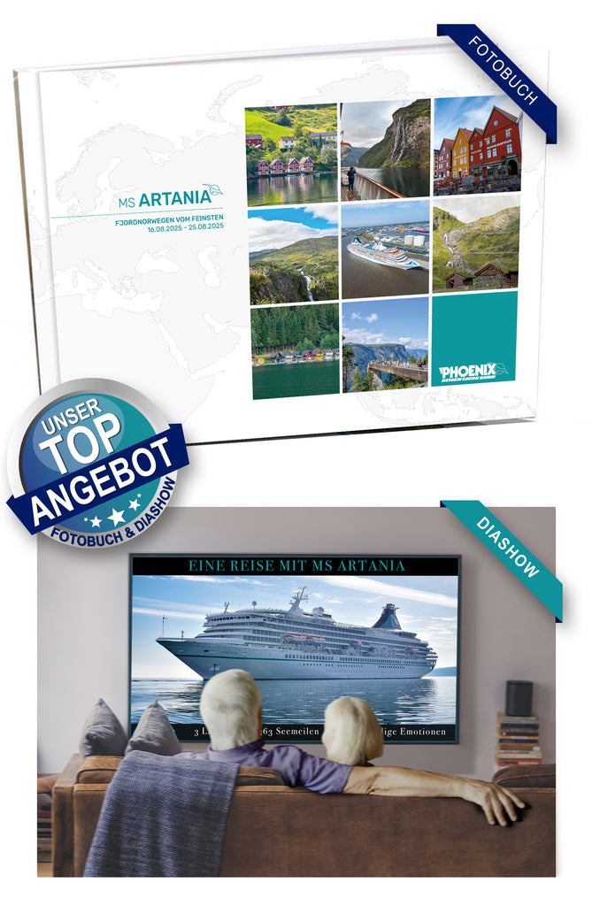 ART376_  Fjordnorwegen vom Feinsten mit MS Artania 16.08.2025 - 25.08.2025