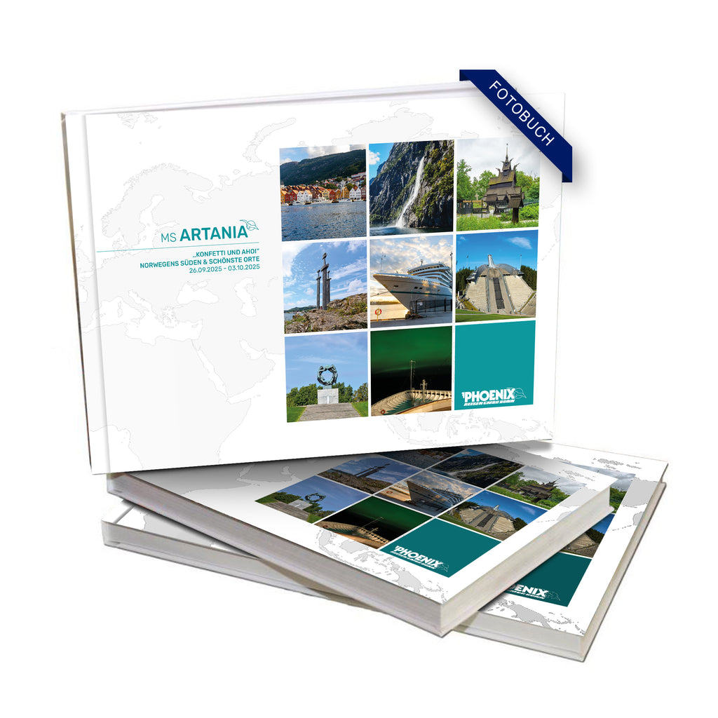 ART379_ ,,Konfetti und Ahoi“ Norwegens Süden & schönste Orte mit MS Artania 26.09.2025 - 03.10.2025