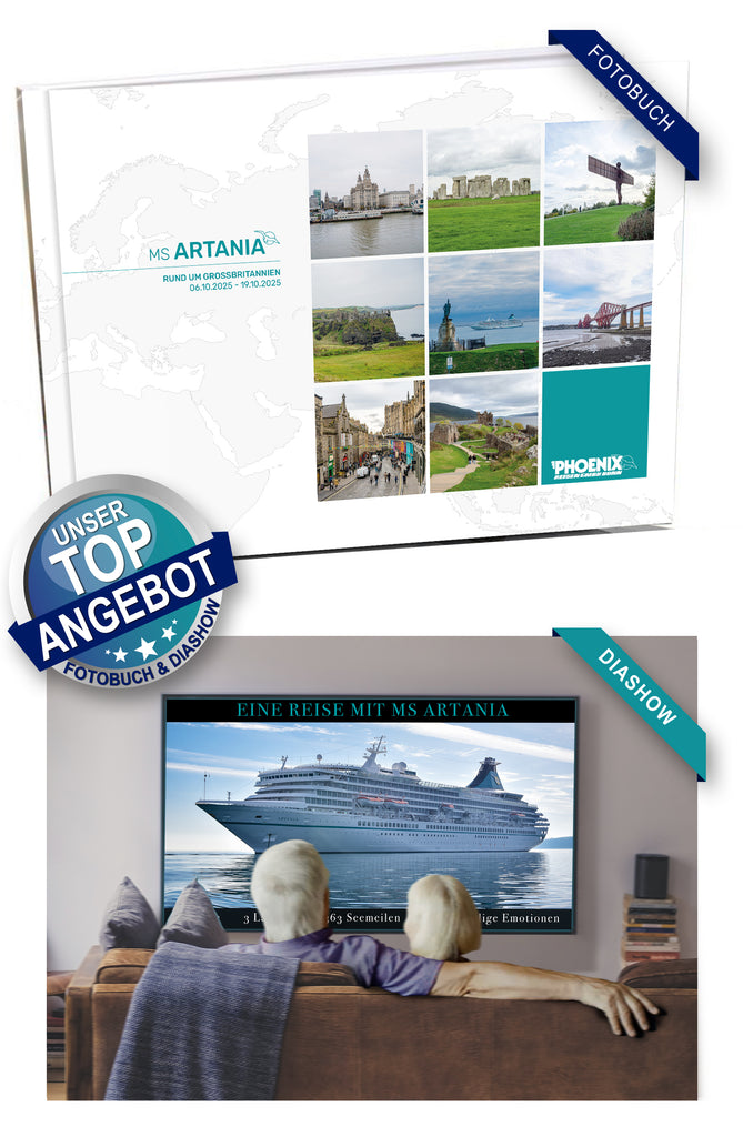 ART381_ Rund um Großbritannien mit MS Artania 06.10.2025 - 19.10.2025