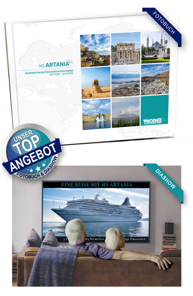 ART384_ Schönheiten des östlichen Mittelmeeres mit MS Artania 20.11.2025 - 06.12.2025