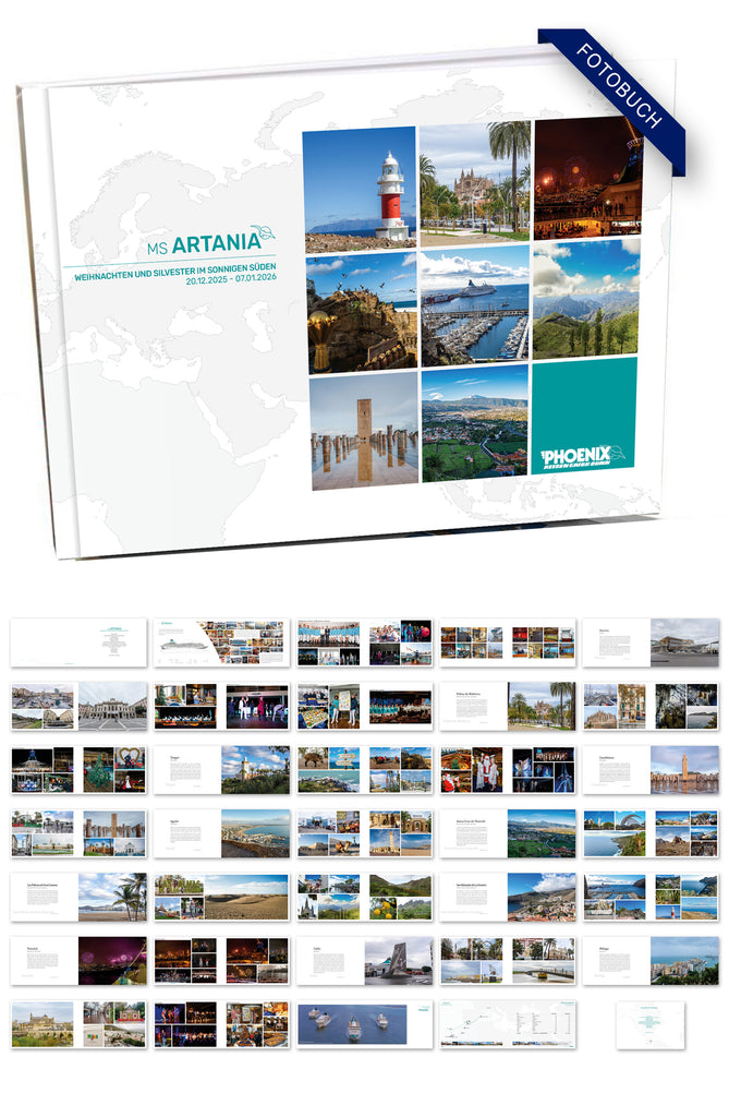 ART386_ Weihnachten und Silvester im sonnigen Süden mit MS Artania 20.12.2025 - 07.01.2026