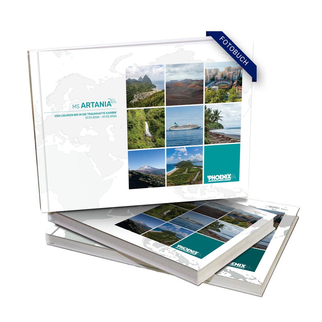 ART389_ Von Ligurien bis in die traumhafte Karibik mit MS Artania 07.01.2026 - 01.02.2026