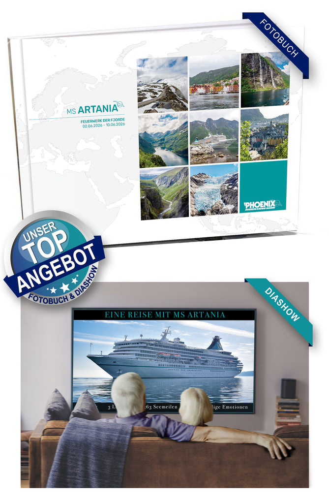 ART397_ Feuerwerk der Fjorde mit MS Artania 02.06.2026 - 10.06.2026
