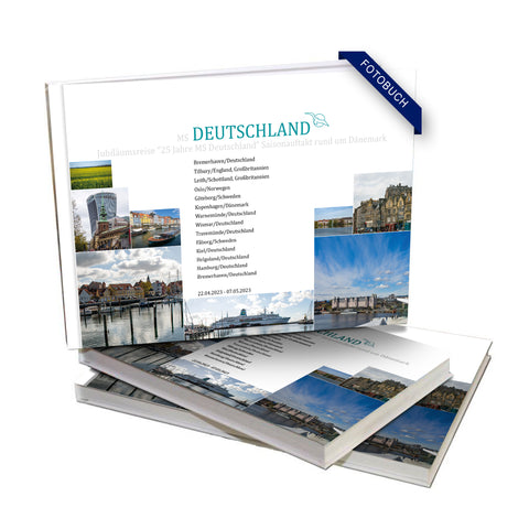 DEU072_ Jubiläumsreise “25 Jahre MS Deutschland” Saisonauftakt rund um Dänemark mit MS Deutschland  22.04.2023 - 07.05.2023