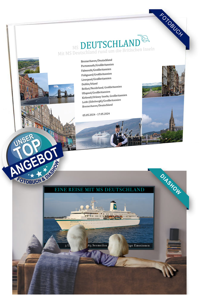 DEU079_ Mit MS Deutschland rund um die Britischen Inseln 05.05.2024 - 17.05.2024
