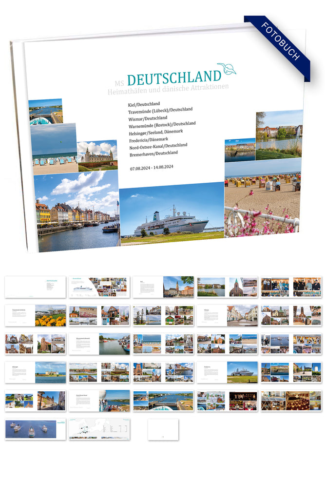 DEU085_ Heimathäfen und dänische Attraktionen mit MS Deutschland  07.08.2024 - 14.08.2024