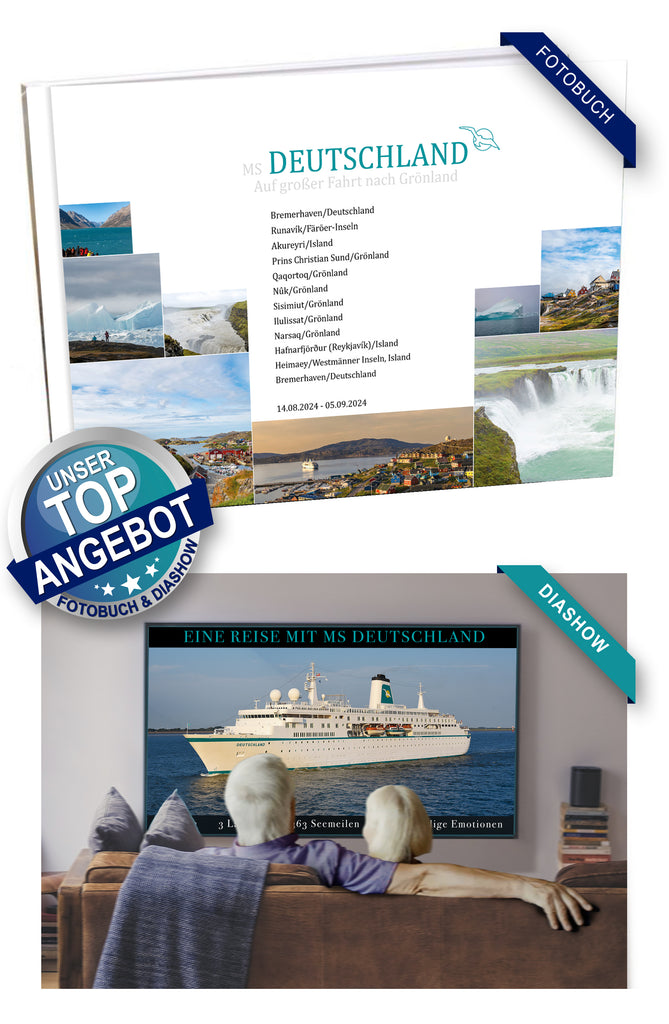 DEU086_ Auf großer Fahrt nach Grönland mit MS Deutschland 14.08.2024 - 05.09.2024