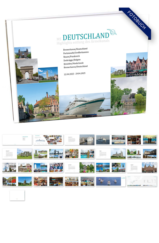 DEU087_ Highlights entlang des Ärmelkanals mit MS Deutschland 22.04.2025 - 29.04.2025