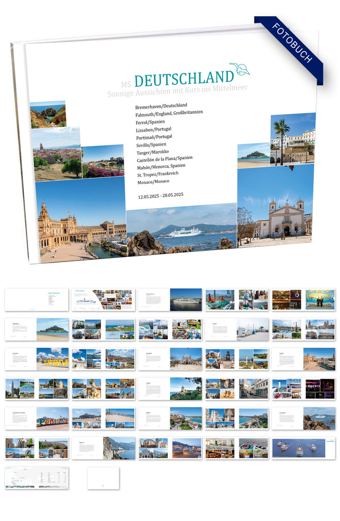 DEU089_ Sonnige Aussichten mit Kurs ins Mittelmeer mit MS Deutschland 12.05.2025 - 28.05.2025