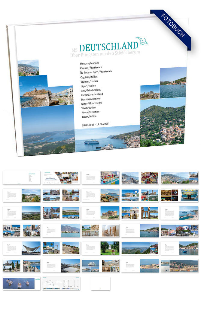 DEU090_ Über Pfingsten um den Stiefel herum mit MS Deutschland 28.05.2025 - 11.06.2025