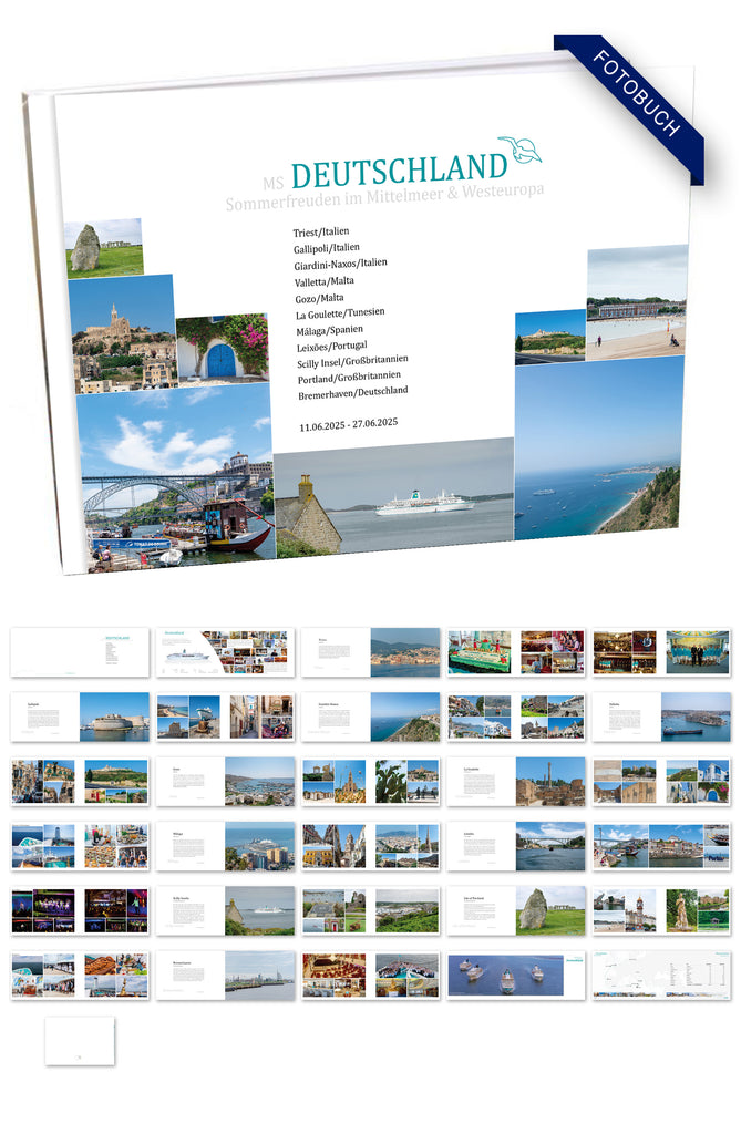 DEU091_ Sommerfreuden im Mittelmeer & Westeuropa mit MS Deutschland 11.06.2025 - 27.06.2025