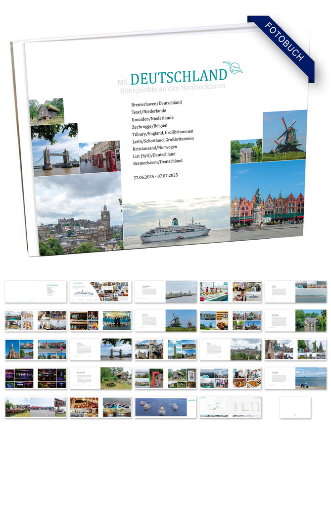 DEU092_ Höhepunkte an den Nordseeküsten mit MS Deutschland 27.06.2025 - 07.07.2025