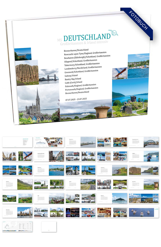 DEU093_ Großbritannien & Irland intensiv mit MS Deutschland 07.07.2025 - 23.07.2025