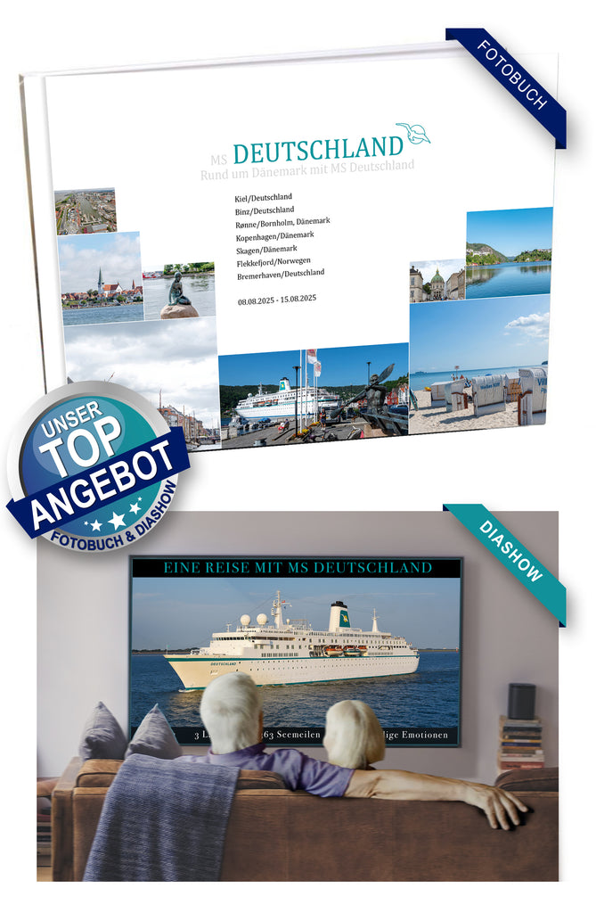 DEU095_ Rund um Dänemark mit MS Deutschland 08.08.2025 - 15.08.2025
