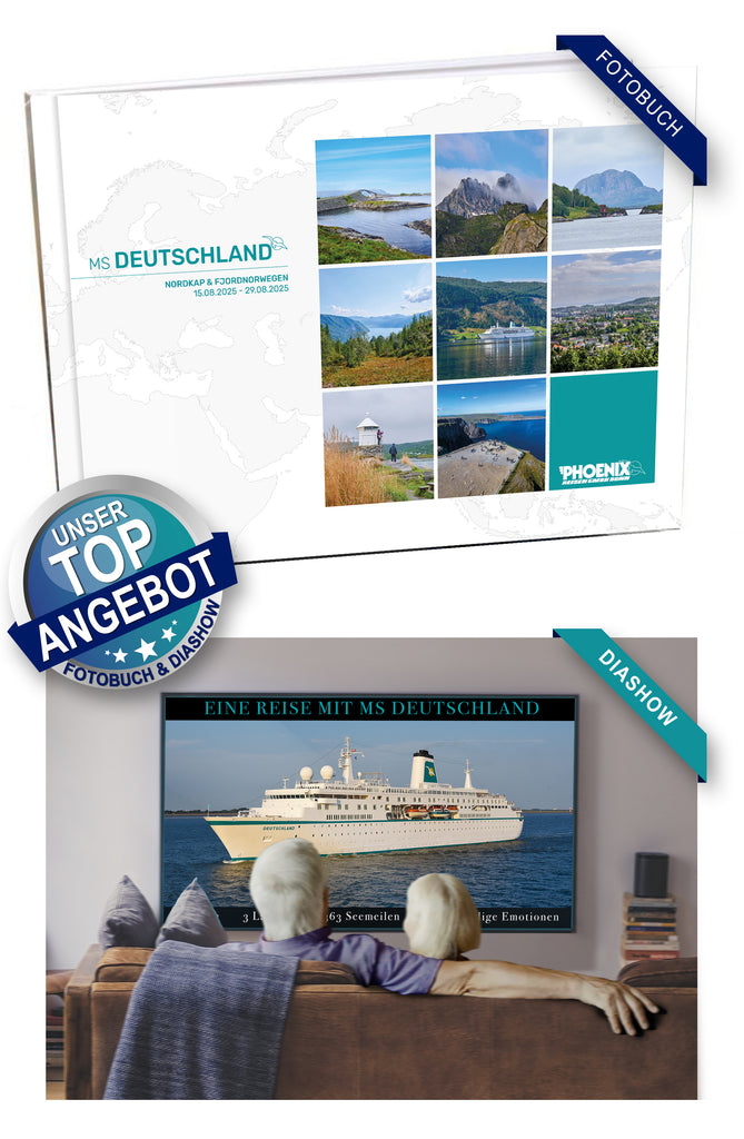 DEU096_ Nordkap & Fjordnorwegen mit MS Deutschland 15.08.2025 - 29.08.2025