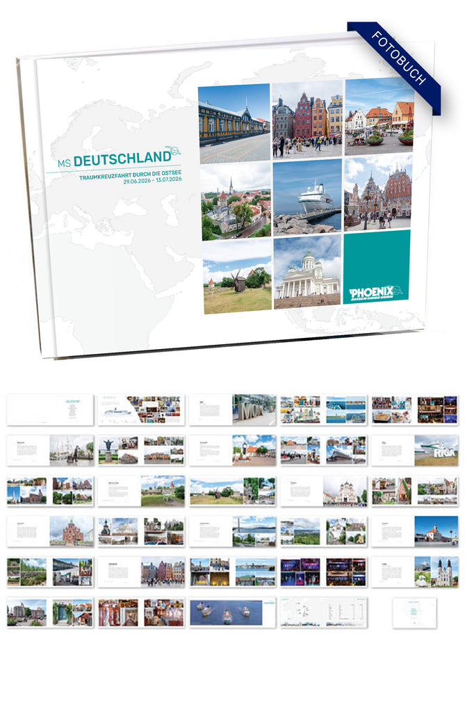 DEU101_ Traumkreuzfahrt durch die Ostsee mit MS Deutschland 29.06.2026 - 13.07.2026
