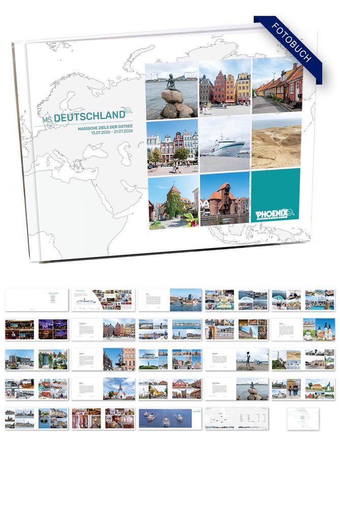 DEU102A_ Magische Ziele der Ostsee mit MS Deutschland 13.07.2026 - 21.07.2026