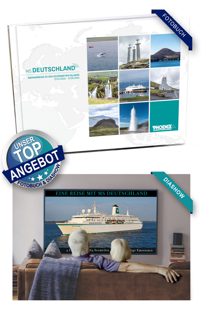 DEU103_ Sommerreise zu den Schönheiten Islands mit MS Deutschland 27.07.2026 - 12.08.2026