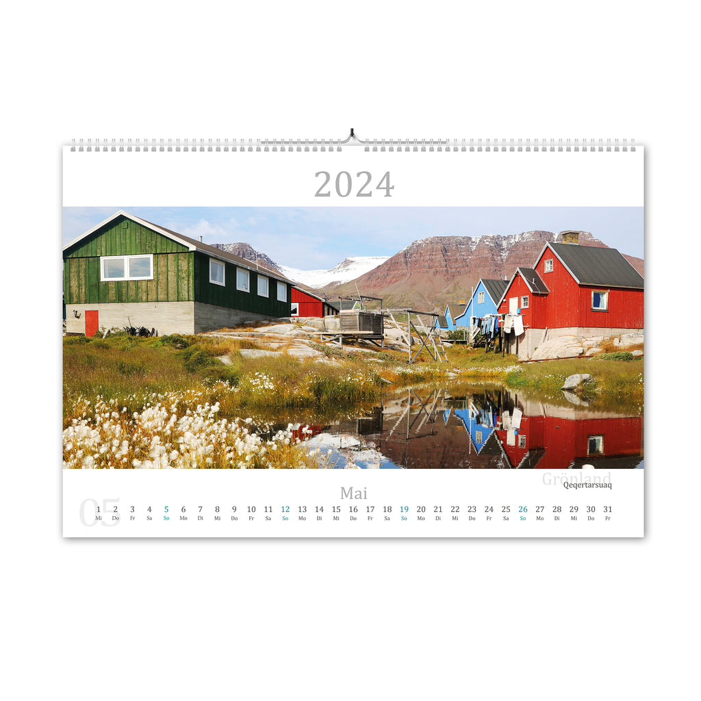 2024 Kalender in Grönland