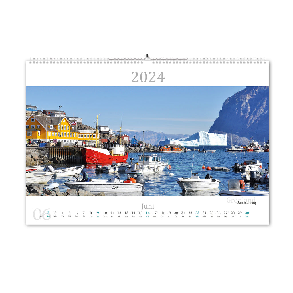 2024 Kalender in Grönland
