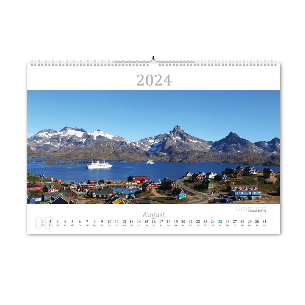 2024 Kalender in Grönland