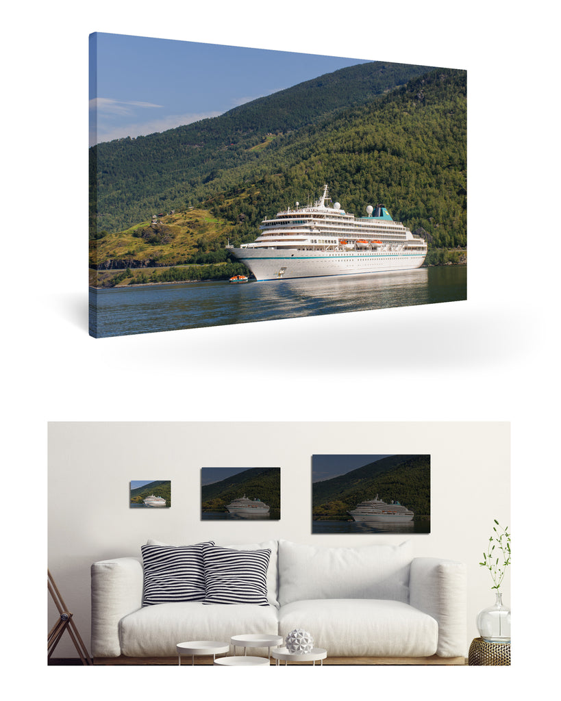 Flåm, Norwegen mit MS Amera