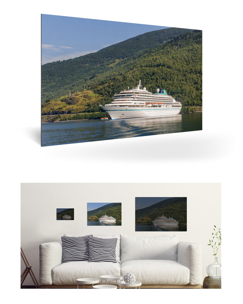 Flåm, Norwegen mit MS Amera