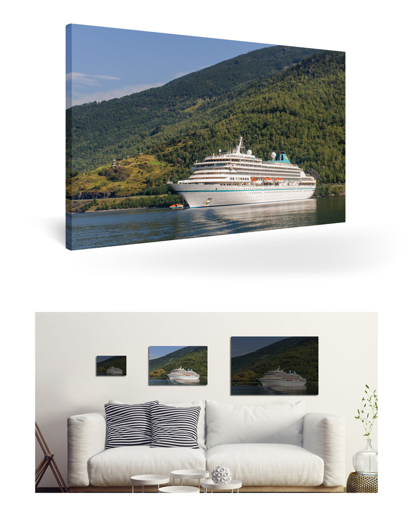 Flåm, Norwegen mit MS Amera