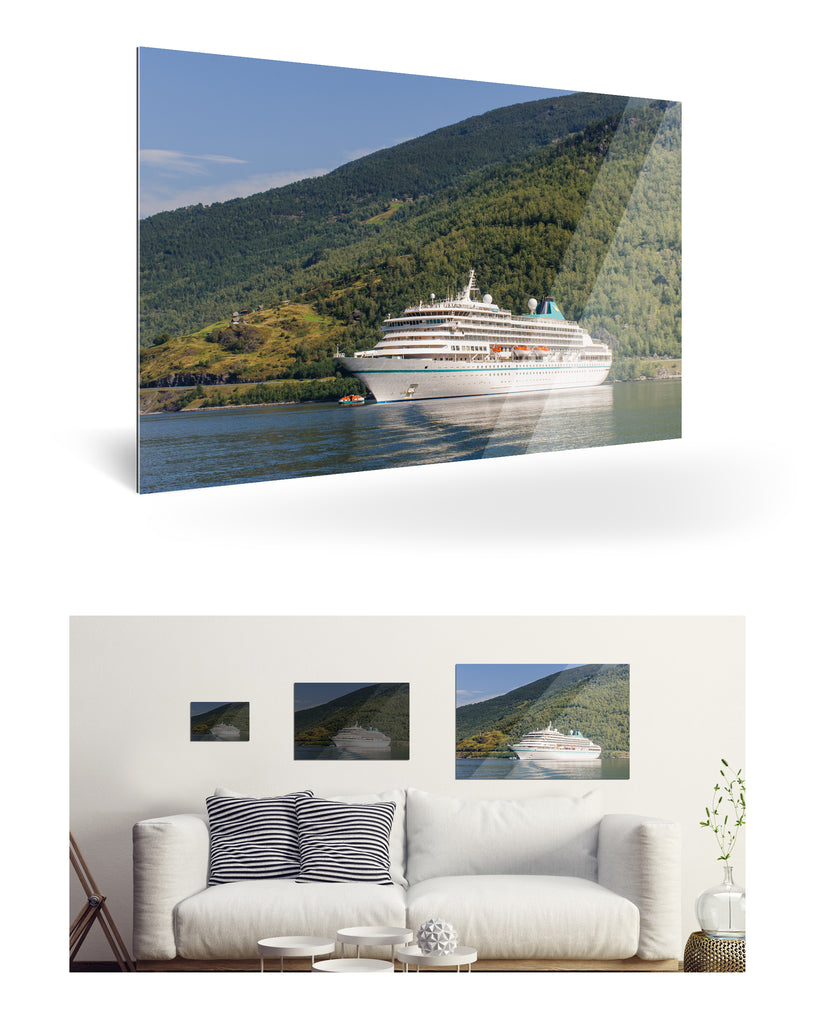 Flåm, Norwegen mit MS Amera