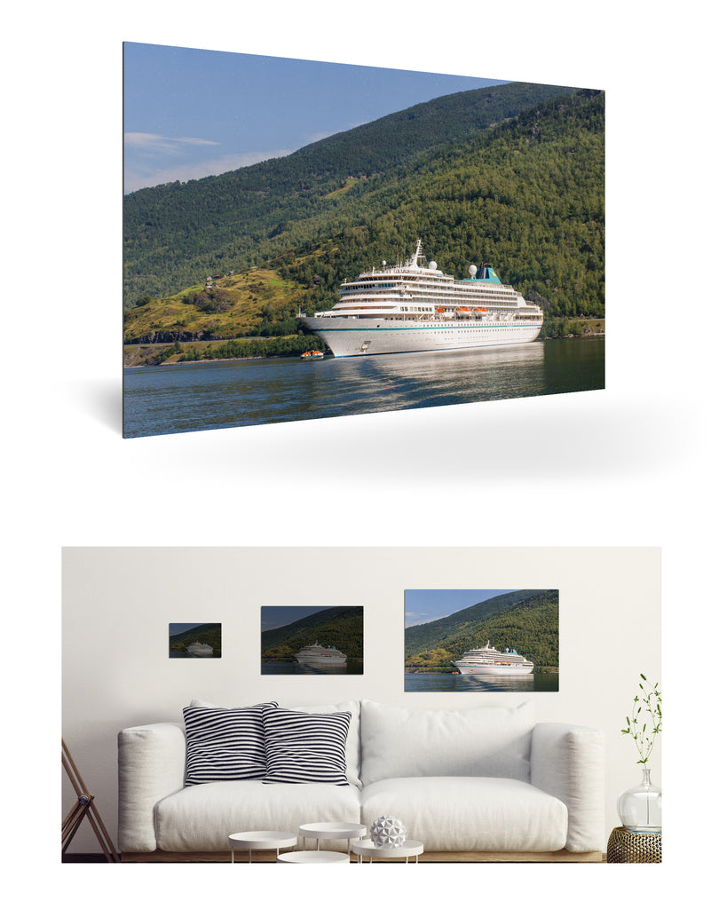 Flåm, Norwegen mit MS Amera