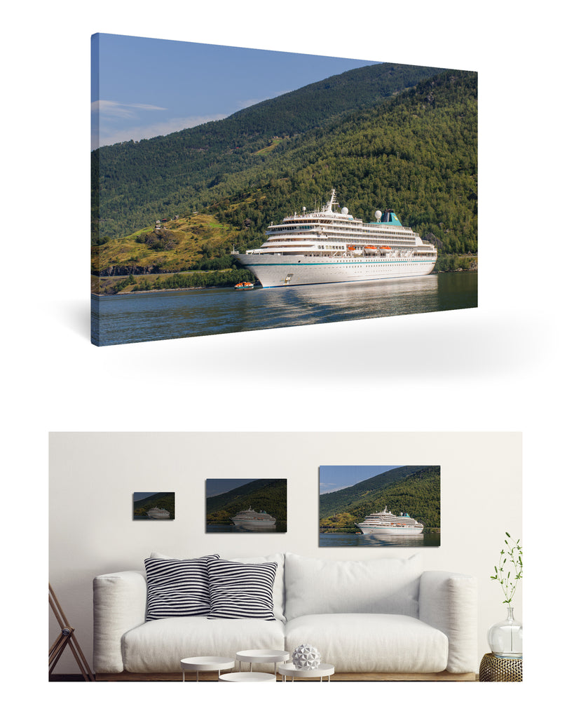 Flåm, Norwegen mit MS Amera